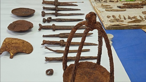 Бухарадағы Пойкент қалдықларынан әййемги буйымлар табылды