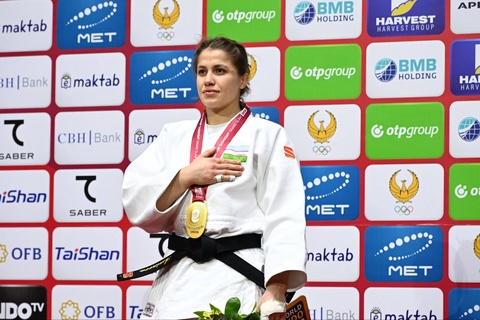 Шукуржон Аминова - чемпионка турнира «Большого шлема» в Ташкенте, Достон Рузиев - бронзовый призер