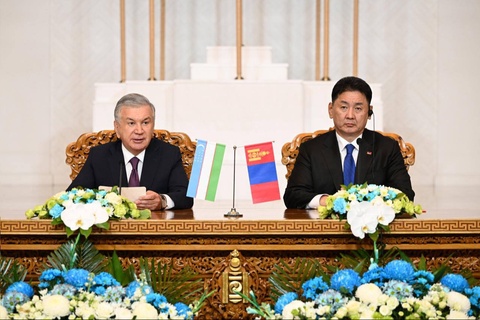 O‘zbekiston va Mo‘g‘uliston yetakchilari muzokaralar yakunlarini sarhisob qildilar