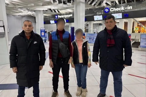 Оғир вазиятга тушиб қолган ёш оила Ўзбекистонга қайтарилди