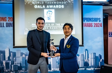 Улықбек Рашитов әлемнің ең үздік таэквондошы атанды