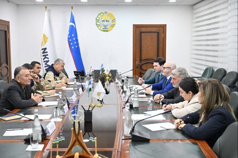 Делегация во главе с торговым представителем Великобритании посетила Навоийский горно-металлургический комбинат