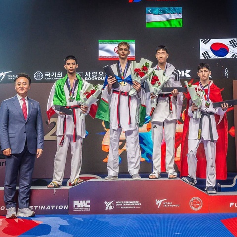 Таэквондочиёни ҷавони Ӯзбекистон дар чемпионати ҷаҳон медалҳои тилло ва биринҷӣ ба даст оварданд