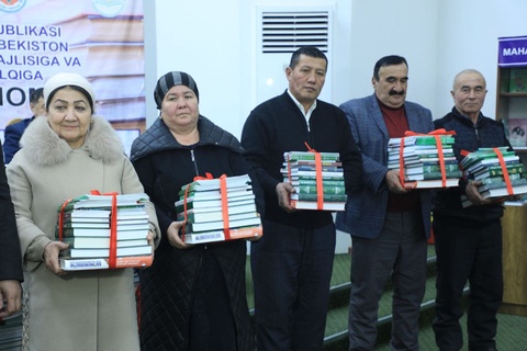 "Китоб карвони” Чортоқ туманида