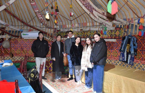 Қазақстанлы студент-жаслар ушын Қарақалпақстан бойлап саяхат шөлкемлестирилди