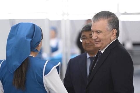 Shofirkondagi yangi korxonada mingdan ortiq ish o‘rni yaratildi
