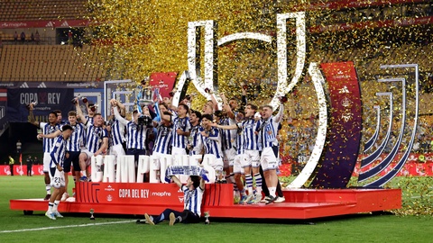 «Реал Сосьедад» по пенальти выиграл у «Атлетико» финал Copa del Rey