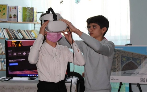 The electronic museum of the startup project "NazzAR" is installed in the city of Jizzakh