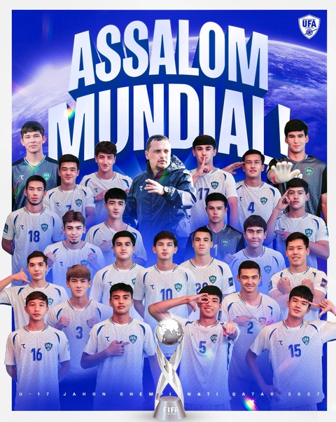 Молодежка Узбекистана U17 выиграла у Индии и взяла путевку на мундиаль