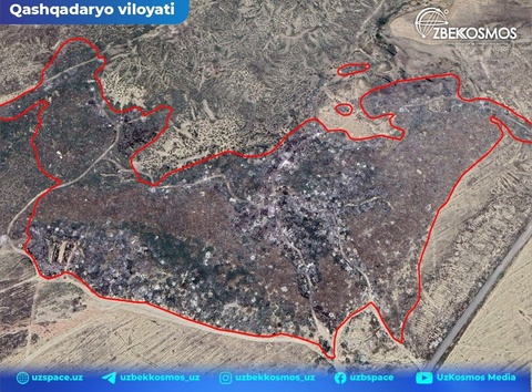 «Ўзбеккосмос» 2 мингга яқин ноқонуний чиқиндихоналарни аниқлади