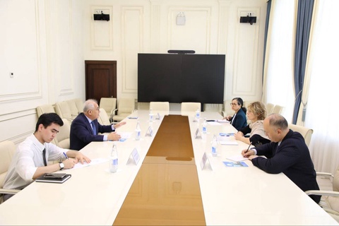 Встреча руководителей Национального центра Республики Узбекистан по правам человека и Региональной делегации МККК в Центральной Азии