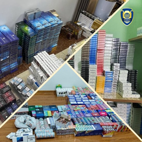 Тошкентда 392,2 млн сўмлик акциз маркасиз тамаки маҳсулоти савдоси фош этилди