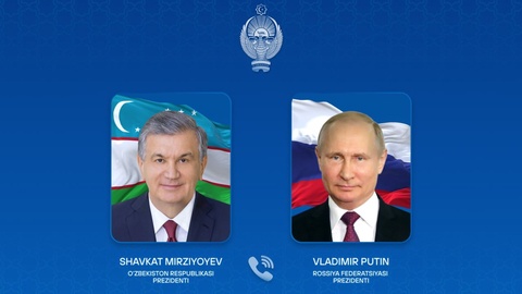 O‘zbekiston va Rossiya Prezidentlari telefon orqali muloqot qildilar