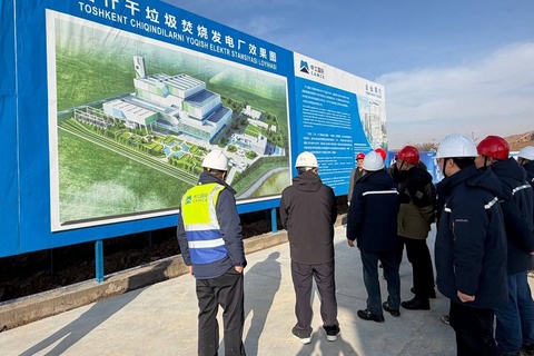 Toshkent viloyatida Oʻzbekistondagi eng yirik ekologik korxona qurilmoqda