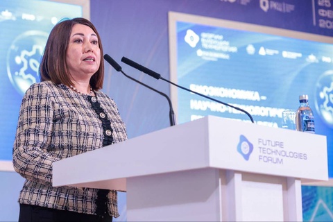 Делегация во главе с вице-президентом Академии наук Шахло Турдикуловой принимает участие в форуме «Будущих технологий» в Москве