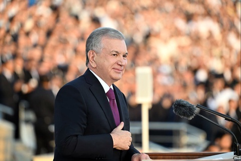 “Янги Ўзбекистон” боғида мамлакатимиз давлат мустақиллигининг 34 йиллигига бағишланган байрам тадбири бўлиб ўтмоқда