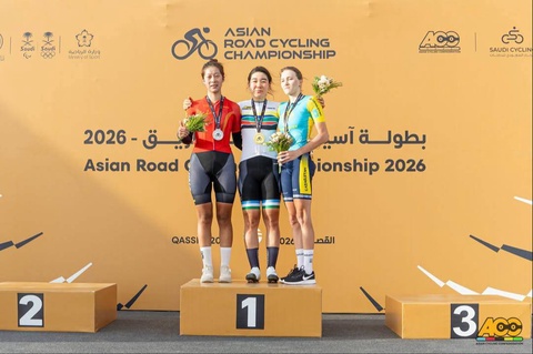 Самира Исмоилова - чемпионка Азии по велошоссе