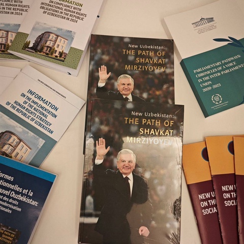 В Женеве состоялась презентация книги «Новый Узбекистан: путь Шавката Мирзиёева»
