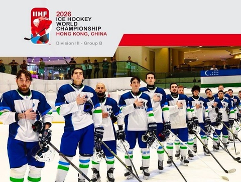 Сборная Узбекистана по хоккею вышла в следующий дивизион чемпионата мира
