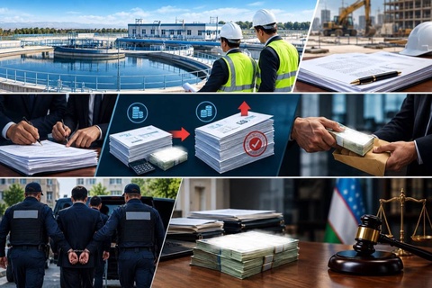 В Ташкентской области выявлено хищение бюджетных средств на 13,9 млрд сумов