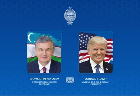 Shavkat Mirziyoyev Donald Trampni tavallud kuni bilan tabrikladi