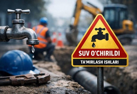 В Ташкенте с 14 сентября начнутся плановые отключения холодной воды - график