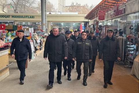 “Navroʻz” dehqon bozori va “Boʻz bozor” shoxobchasi toʻliq rekonstruksiya qilinadi