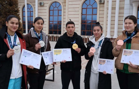 Жеңимпаз боксшилеримиз салтанатлы түрде күтип алынды