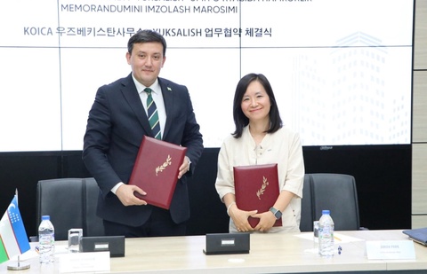 “Yuksalish” umummilliy harakati KOICA bilan hamkorlik qiladi