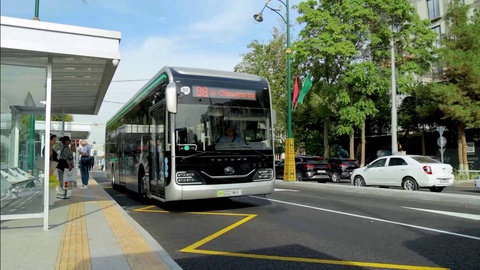 В Ташкенте на улице Шахрисабз введен в эксплуатацию первый участок BRT-полосы протяженностью 1,2 км