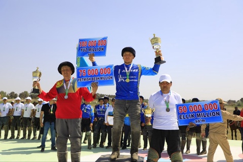 Халқаро улоқ-кўпкари мусобақаси ғолиблари аниқланди