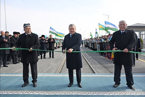 President: This bridge is a bridge of unity and cooperation between Uzbekistan and Karakalpakstan people