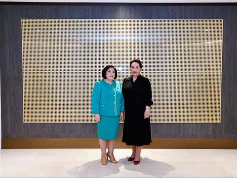 Сенат Төрайымы Әзербайжан Республикасы Ұлттық Межлисінің Төрайымымен кездесті