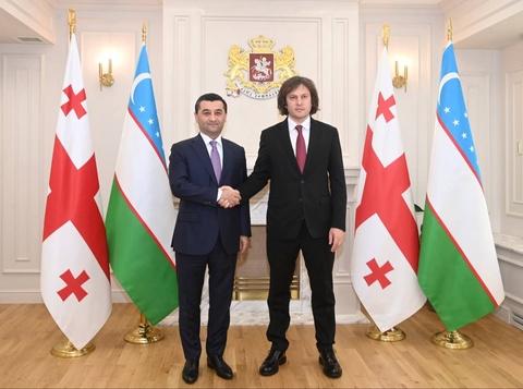 Министр иностранных дел Узбекистана провел встречу с Премьер-министром Грузии