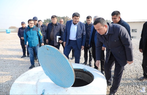 Toʻpalangdan Termizgacha toza ichimlik suvi yetkazib berish jarayoniga start berdi