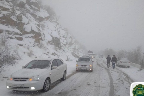 “Тахтиқорача” довонида ҳаракат вақтинча чекланди
