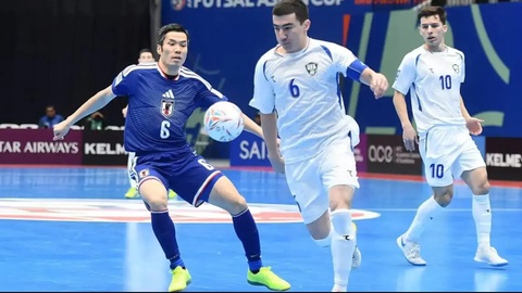 Футзал бойынша Азия кубоги: Өзбекстан Японияға жеңилди, бирақ турнирдиң кейинги басқышына жоллама алды