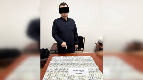 “O‘zyo‘lko‘prik” klasteri mansabdori 10 ming dollar pora bilan ushlandi