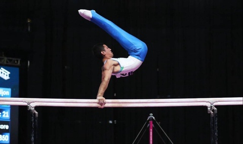 Сборная Узбекистана начинает участие в новом этапе Кубка мира по гимнастике