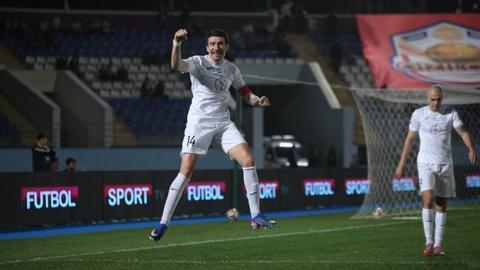 Гол Дориева положил начало разгрома «Кызылкума» «Согдианой»