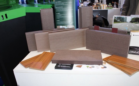 Кўргазмада ўтда ёнмайдиган, сувни шимиб олмайдиган қурилиш материали намойиш этилди