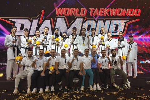 “WT Diamond Games” turnirining yakkalik bahslarida 13 ta medal qoʻlga kiritildi