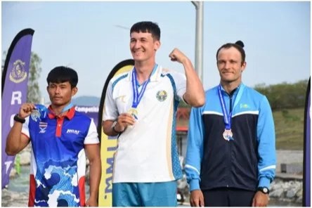 Ўзбекистонлик каноэчи Таиланддаги халқаро мусобақада олтин ва кумуш медалларини қўлга киритди