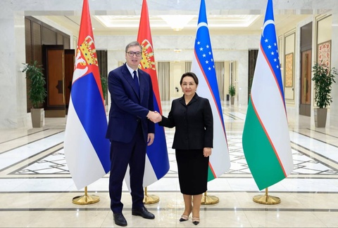 Сенатта Сербия Президенти менен ушырасыў болып өтти