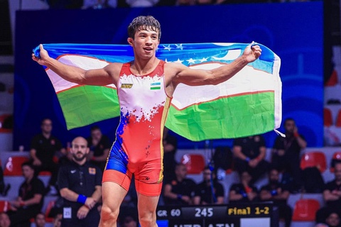 Золото и бронза: успех сборной Узбекистана на чемпионате Азии по спортивной борьбе
