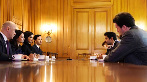 Saida Mirziyoyeva held a meeting with the Investment Adviser to the Prime Minister of Great Britain