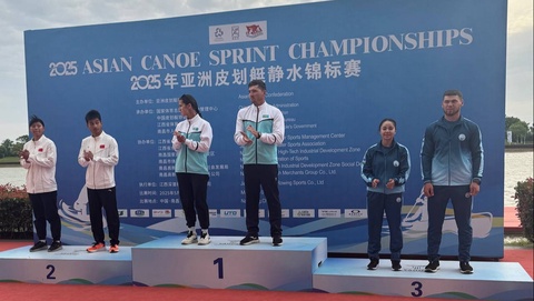 Baydarka va kanoechilarimiz Osiyo chempionatida oltita medalni qoʻlga kiritdi