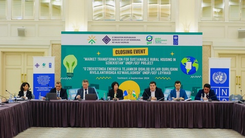 Подведены итоги проекта ПРООН и ГЭФ по строительству энергоэффективного сельского жилья в Узбекистане