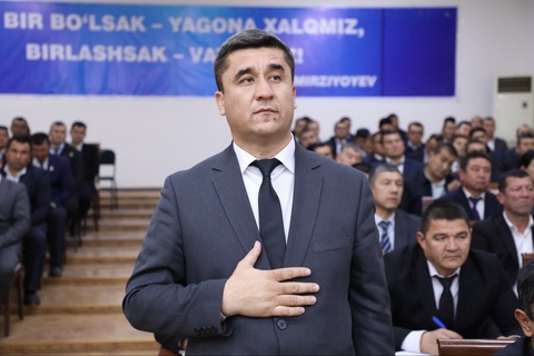 Qumqoʻrgʻon tumaniga yangi hokim tayinlandi