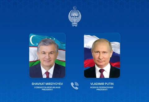 Ўзбекистон ва Россия етакчилари икки томонлама кун тартибининг долзарб масалаларини муҳокама қилдилар